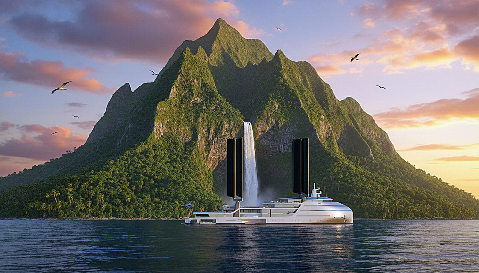 Panama to Tahiti — Mount Otemanu, Bora Bora, French Polynesia