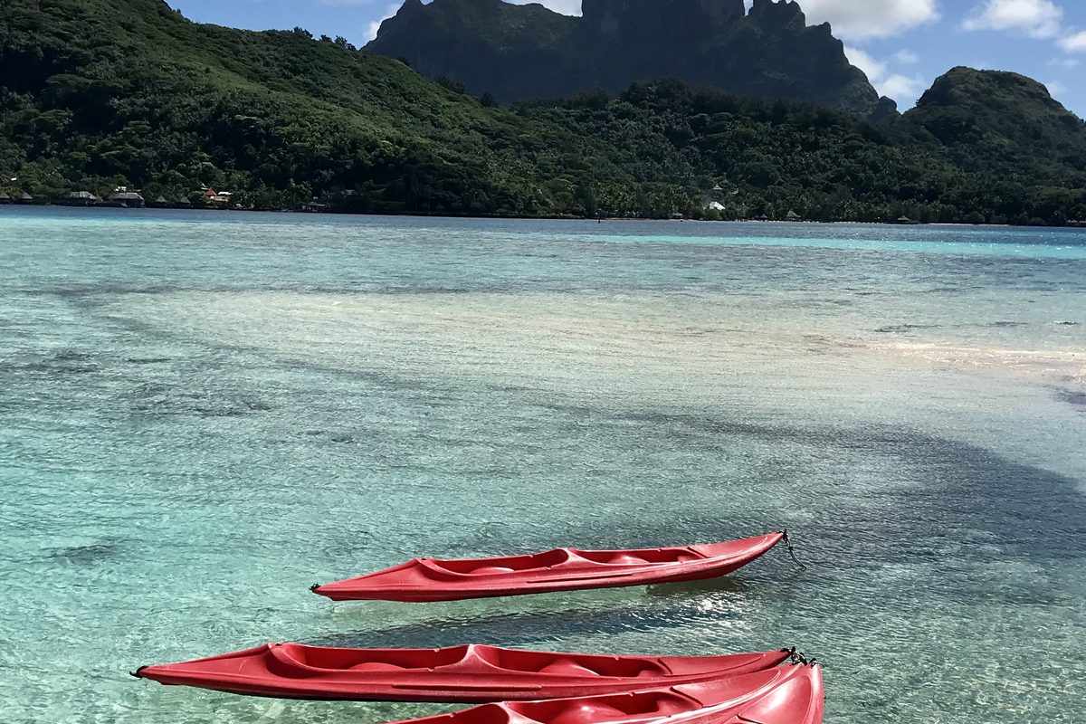 Panama to Tahiti — Mount Otemanu, Bora Bora, French Polynesia