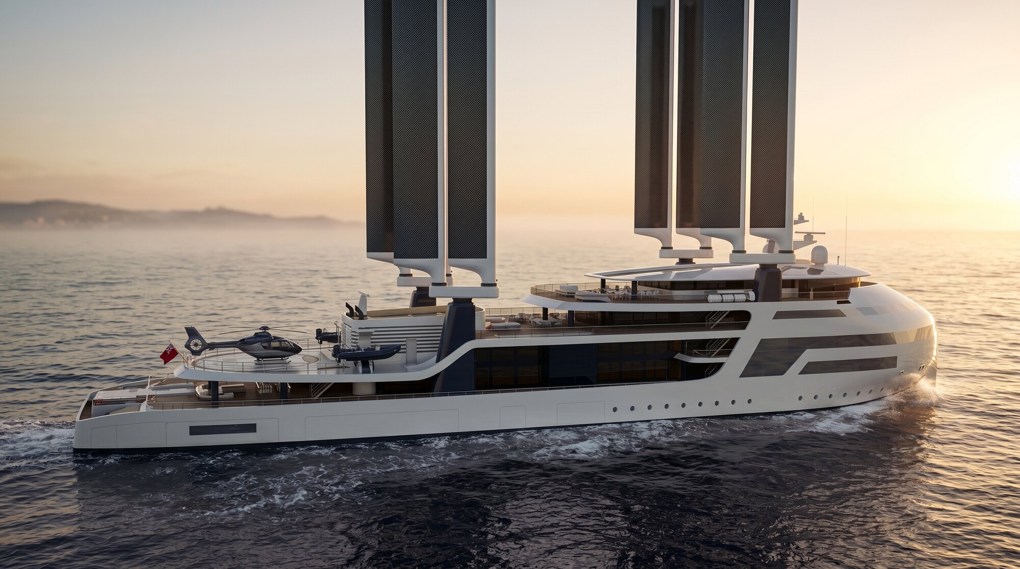Oceanwings® rigid Oceanwings® on Wind Voyage 110 — VPLP-designed automated wind-powered propulsion system