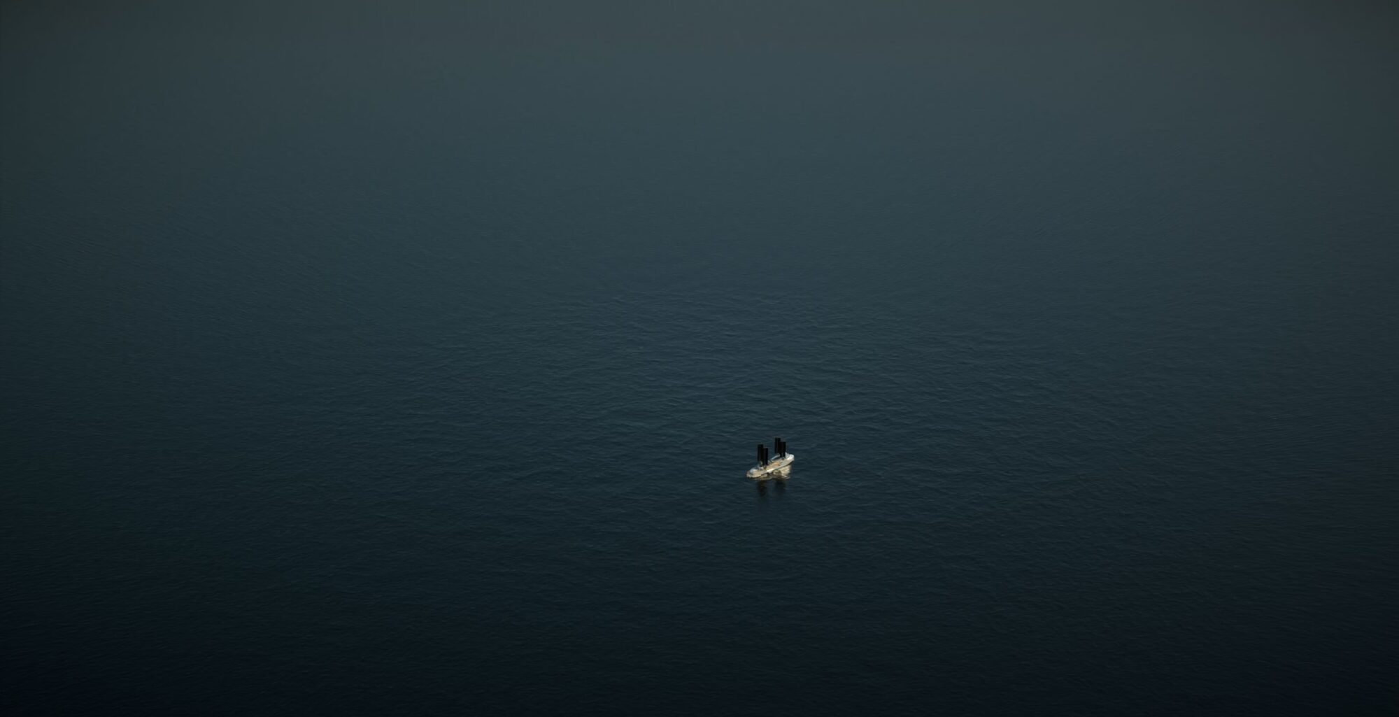 The Atlantic Crossing — wind-routed transatlantic voyage
