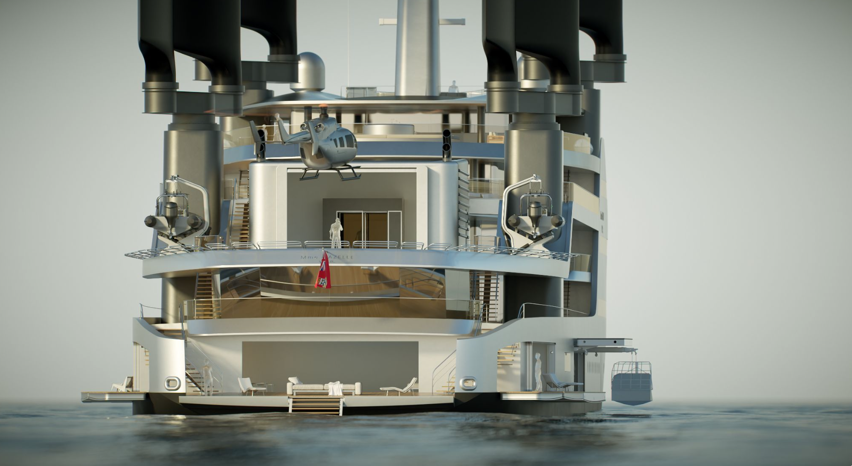 Hydrogeneration system on Wind Voyage explorer yacht